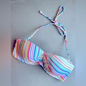 Victoria’s Secret Striped Bikini Top